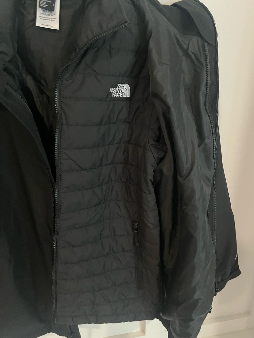 The North Face Black Men's DryVent Mono 2 piece Jacket - Picture 3 of 9